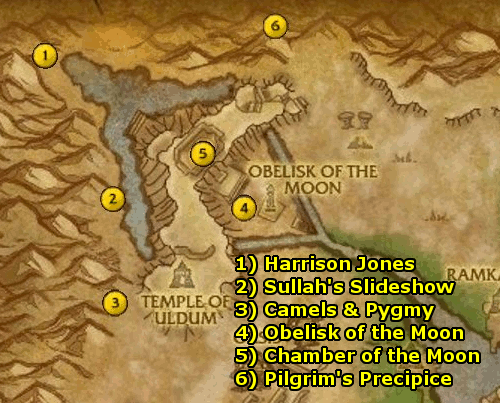 Wow Uldum Map